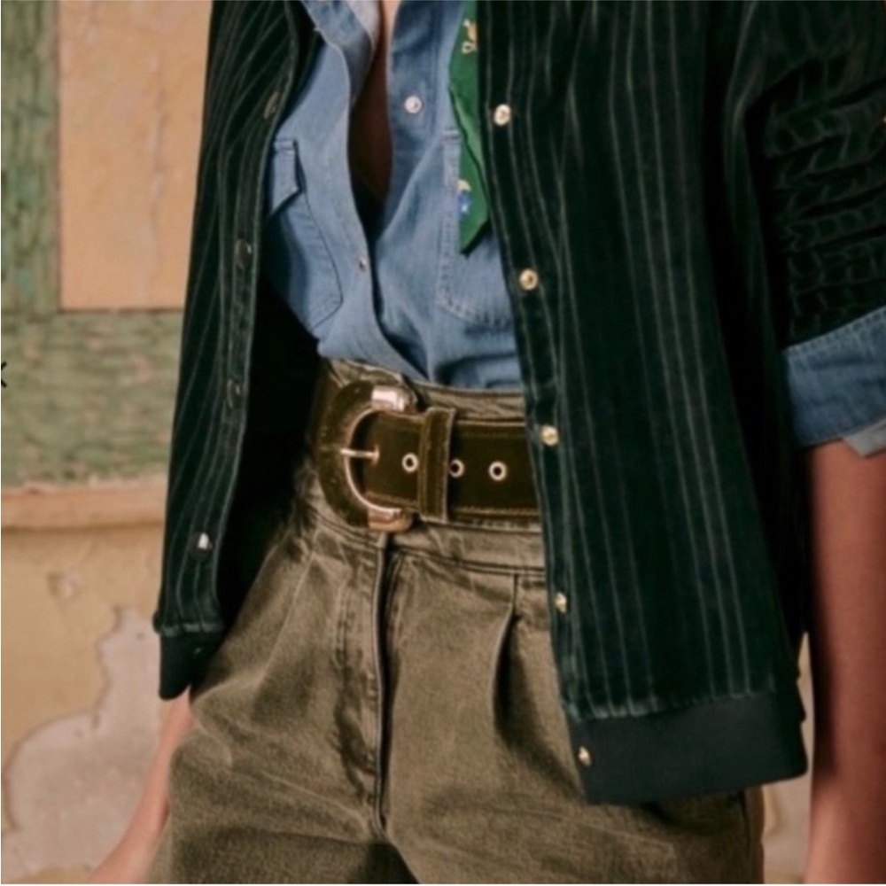 Sezane Gold Belt